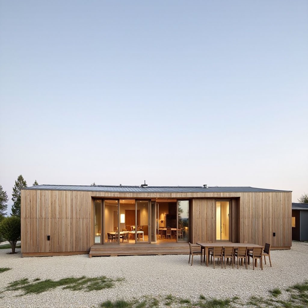 Fachada colegio concreto